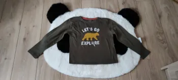 🐼T-shirt manches longues 8 ans 128 cm NPO très bon état 🐼
