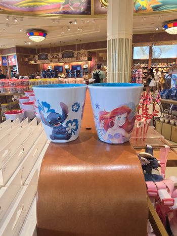 2 verre plastique et set