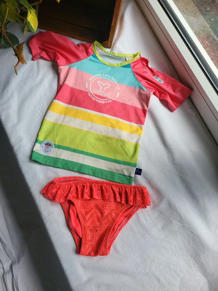 Maillot de bain t-shirt upf 50+