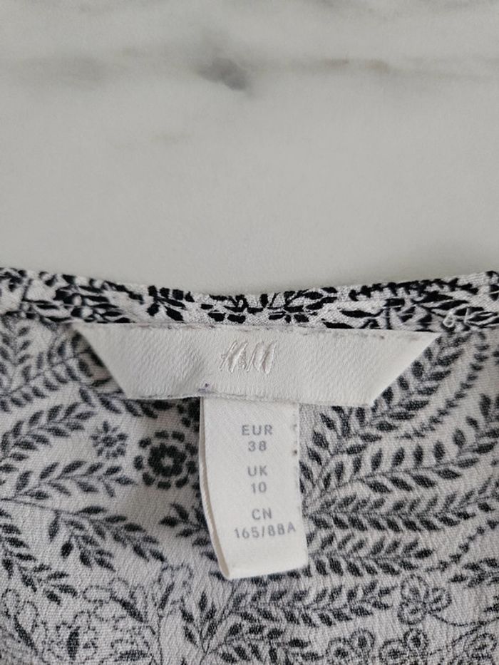 H&M blouse Imprimée taille 38 - photo numéro 8