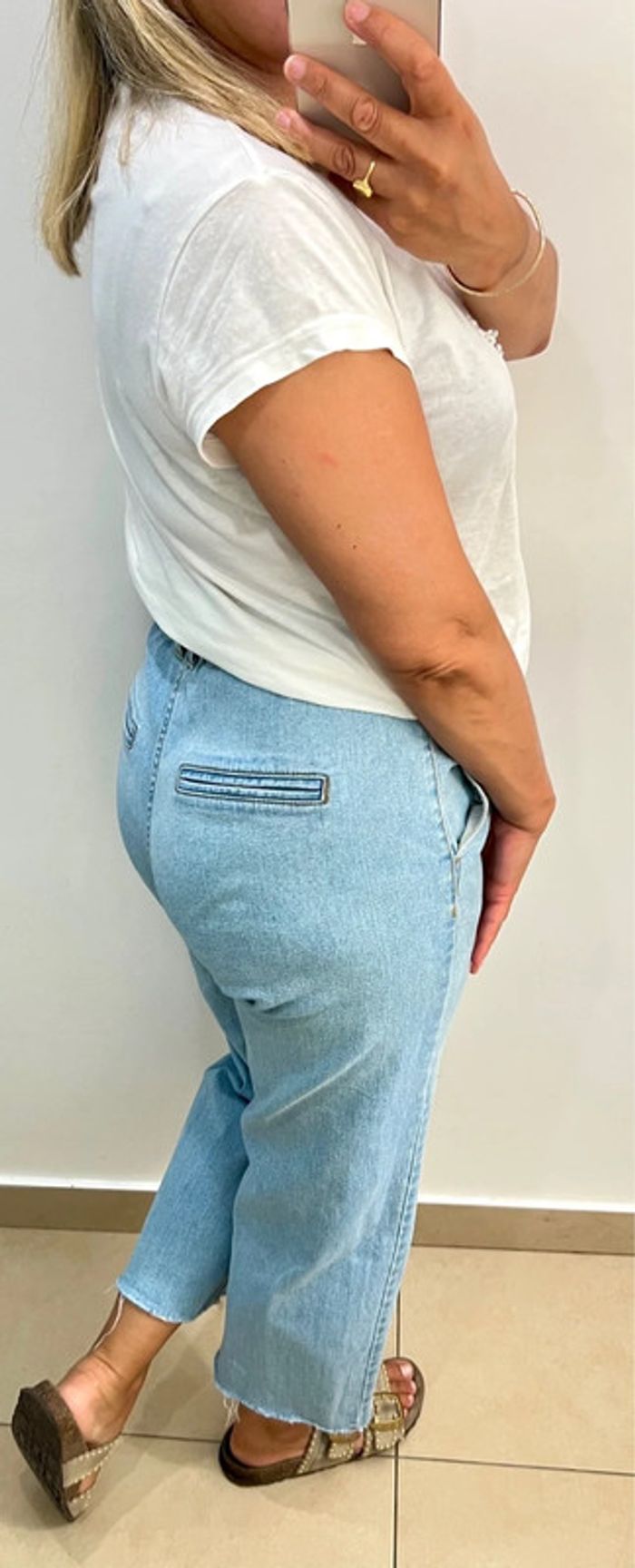 Tee shirt avec broderie Taille L - photo numéro 6