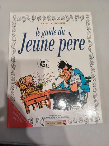 Livre le guide du jeune papa en bd