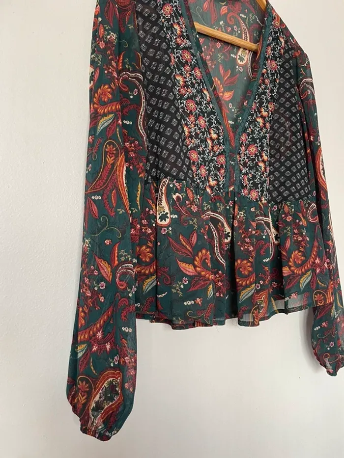 Blouse fleurie - photo numéro 3
