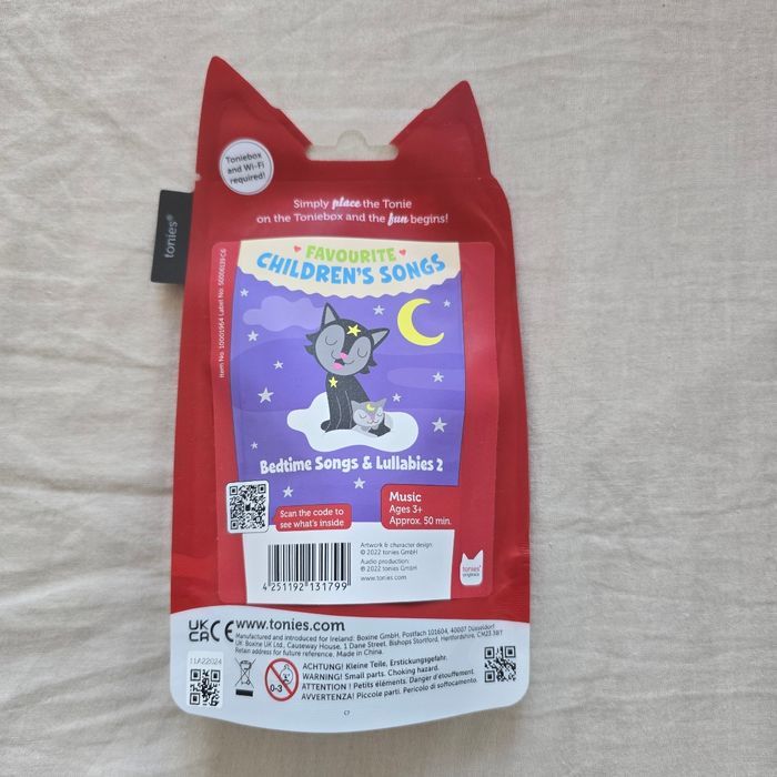 Tonies Anglais 13 Lullabies Children's Songs - photo numéro 2