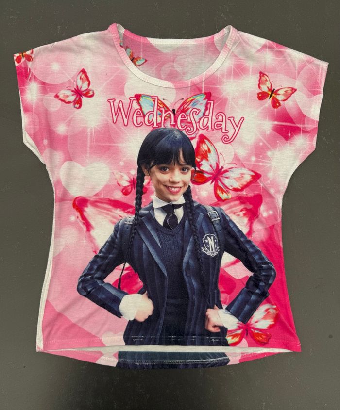 Tee-shirt manches courtes « wednesday »