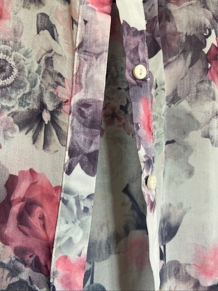 Chemisier à fleurs sans manches - photo numéro 2