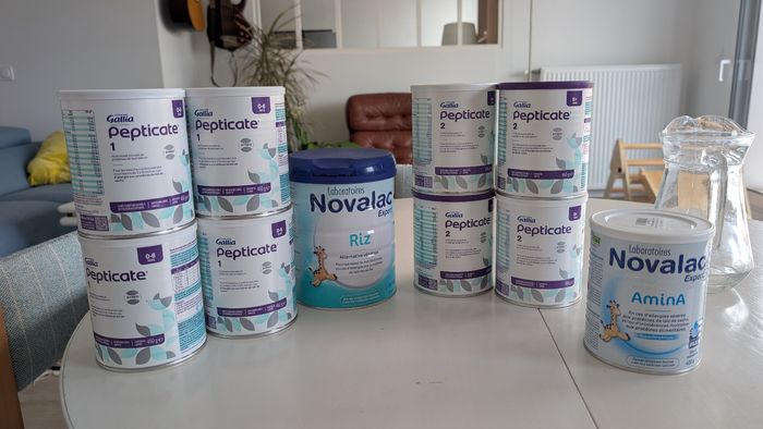 Lait Pepticate - Novalac Amina - Novalac riz