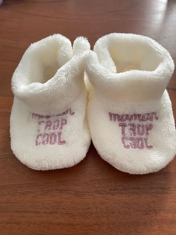 Chausson bébé « maman »