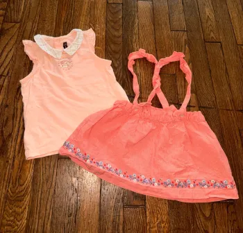 T-shirt et jupe sergent major 18 mois