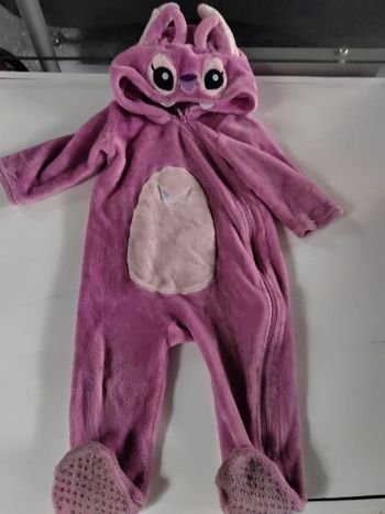 Pyjama Stitch rose Angel taille 18 mois disneyland Paris