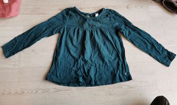 T shirt manche longue 4 ans okaidi