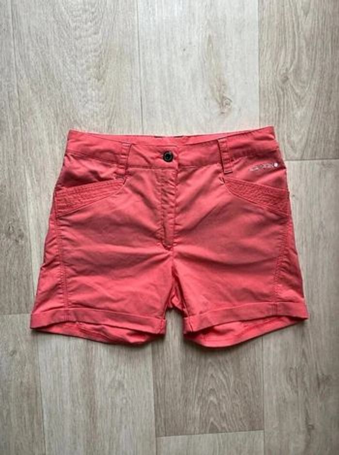 Short de sport Icepeak couleur rouge/corail taille haute XS/S