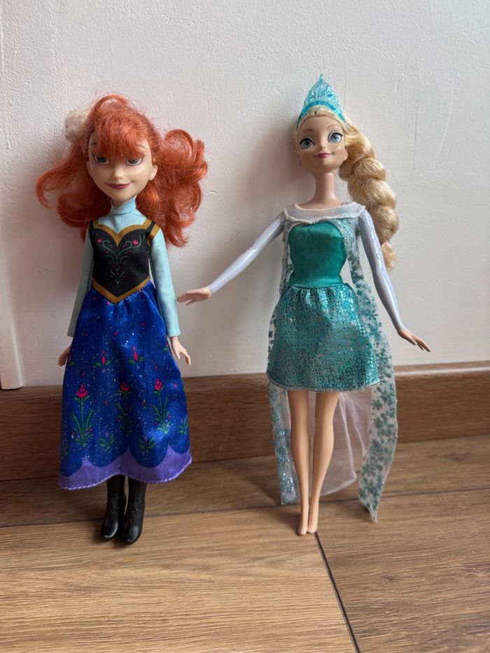 Barbie Anna qui chante et Elsa reine des neiges - photo numéro 5