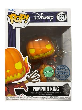Figurine Funko Pop Disney l’étrange Noel de Monsieur Jack Pumpkin King Spécial Édition 1357 neuf