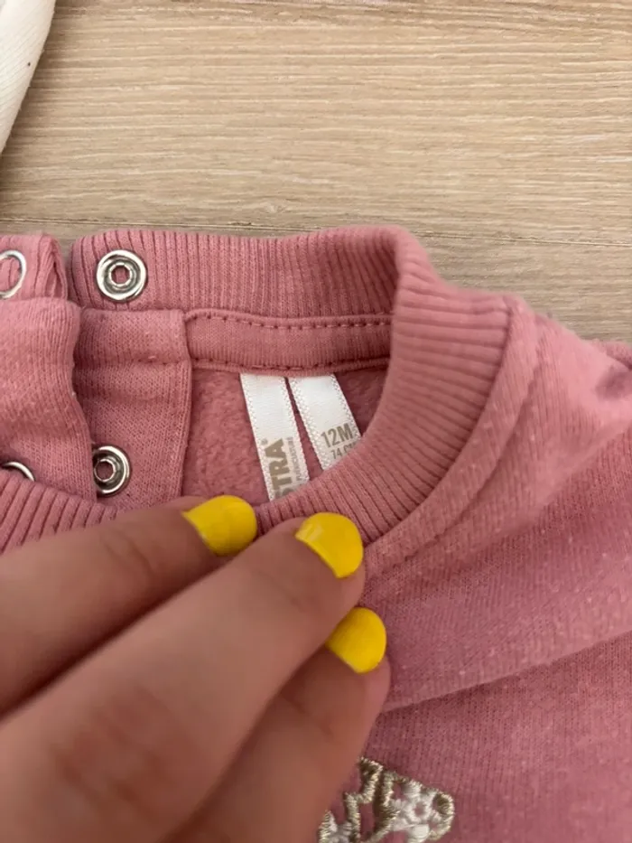 2 tenues bébé fille 12mois - photo numéro 9
