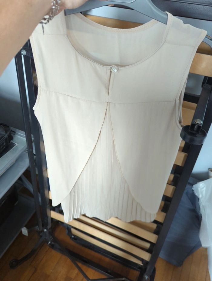 Blouse beige - photo numéro 4