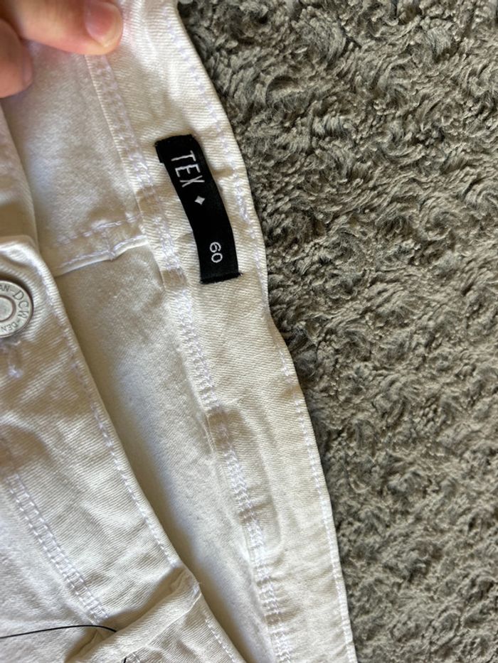 Bermuda blanc homme/femme 60 - photo numéro 3