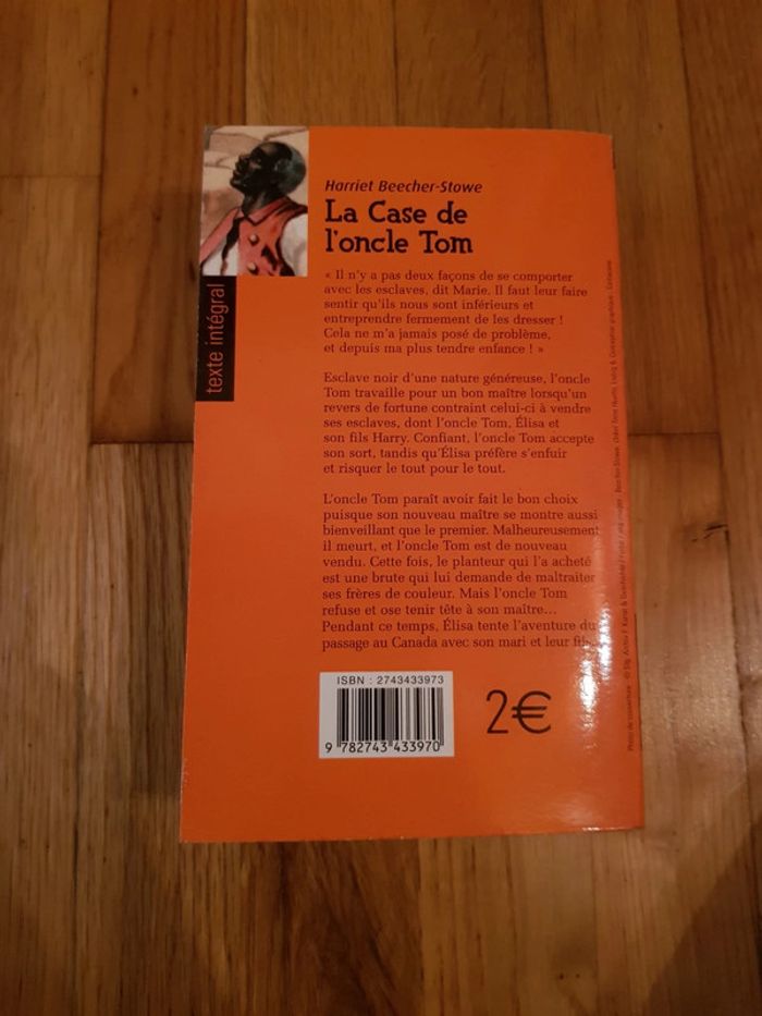 Livre la case de l'oncle tom - photo numéro 2