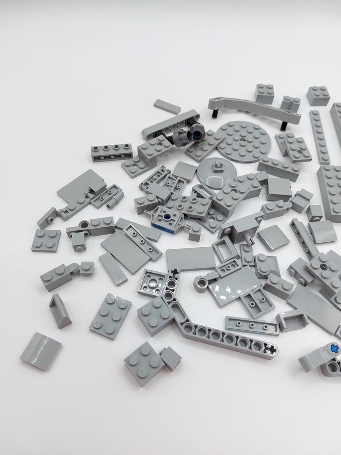 Lot de vrac LEGO gris clair construction Légos - photo numéro 2