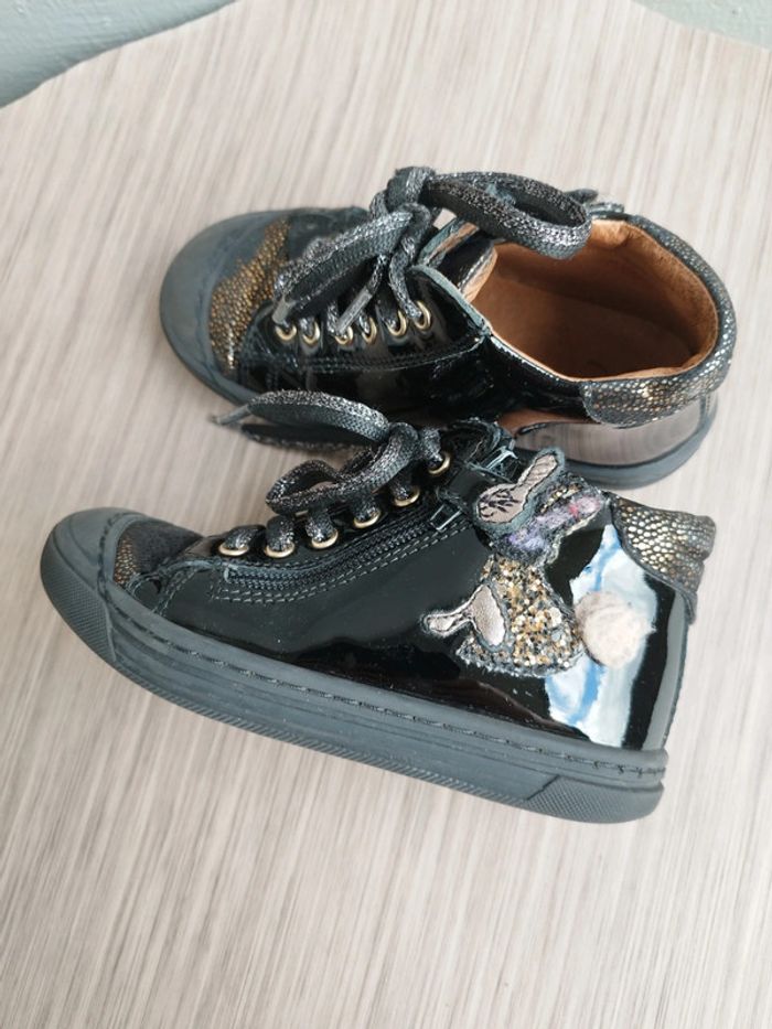 Bottines noir fille taille 26 Romagnoli - photo numéro 5