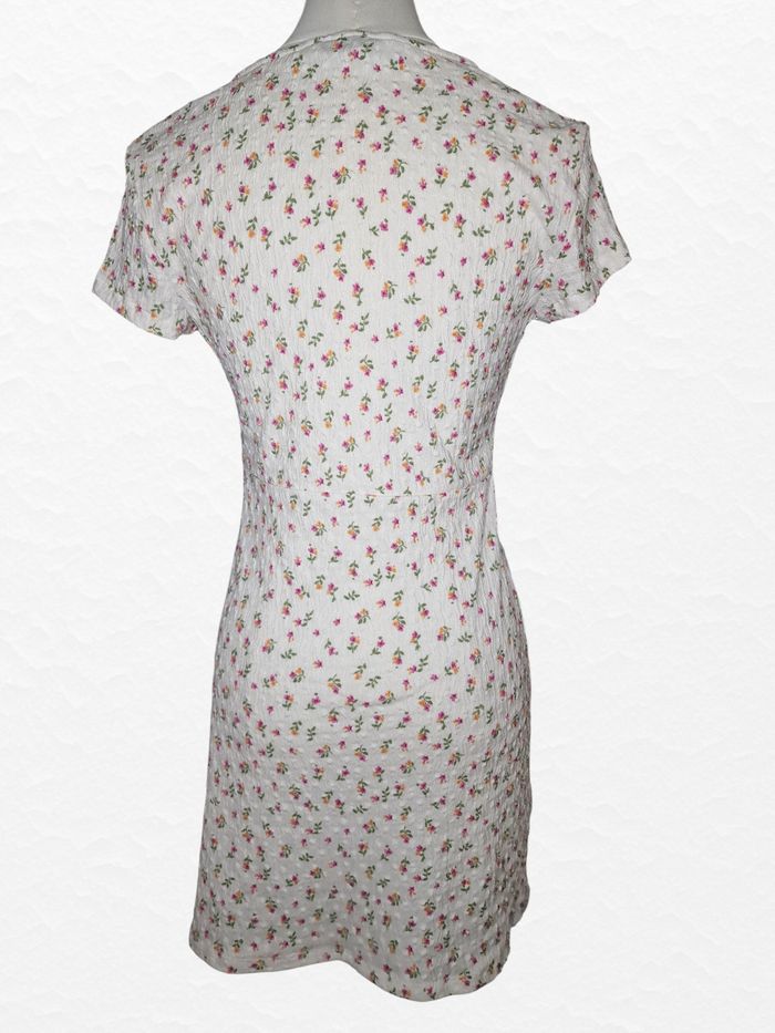 Robe casual Mng – S – Blanche à fleurs – État : Très bon - mango - photo numéro 4