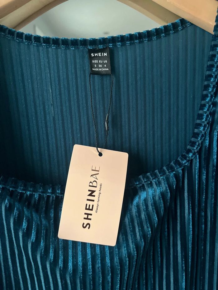 Haut femme soirée shein Bae taille s neuf avec étiquette - photo numéro 4