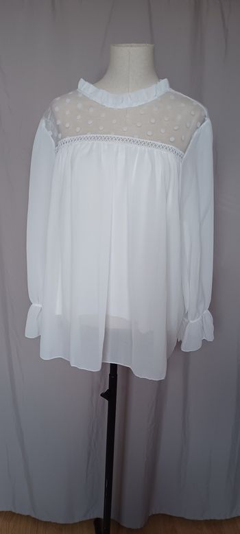 Très jolie blouse manches longues femme T U 