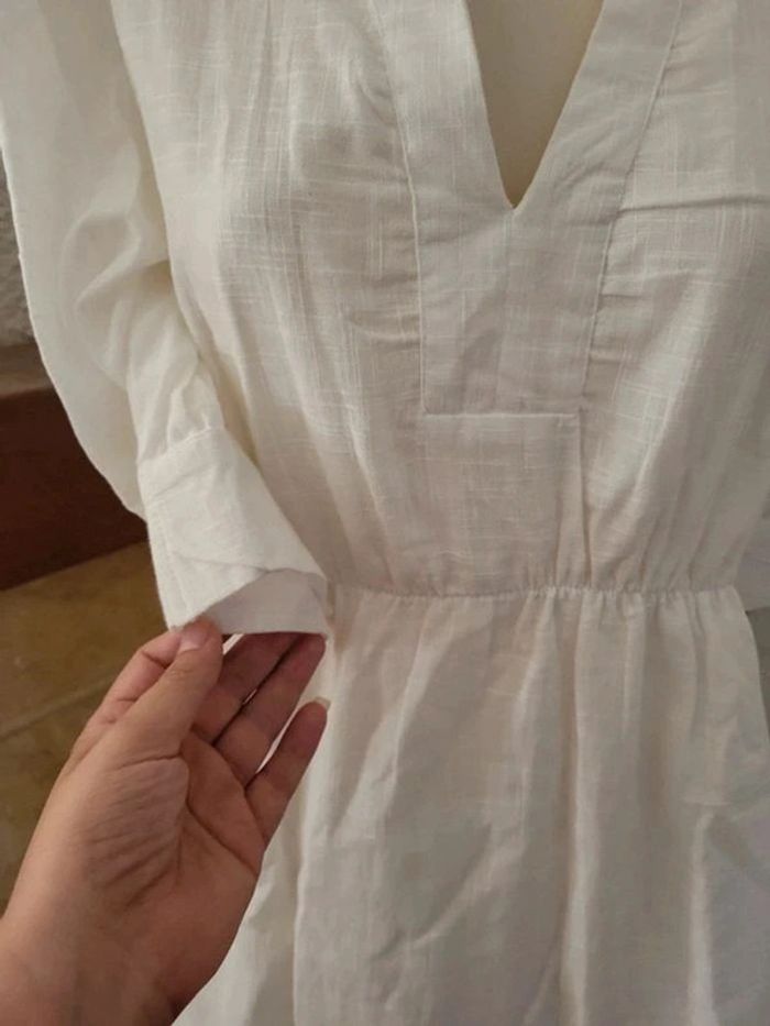 Robe neuve blanche 40 zeeman - photo numéro 3