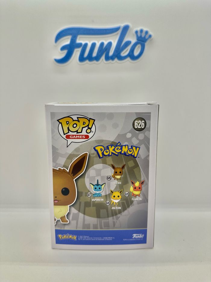 Funko Pop Pokemon Eevee 626 Diamond NYCC 2021 🇺🇸 - photo numéro 4