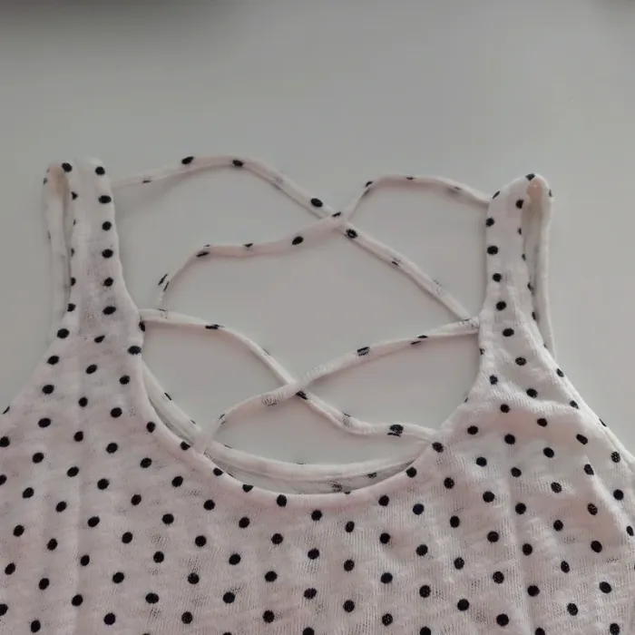 Débardeur à pois Pull&Bear - photo numéro 5