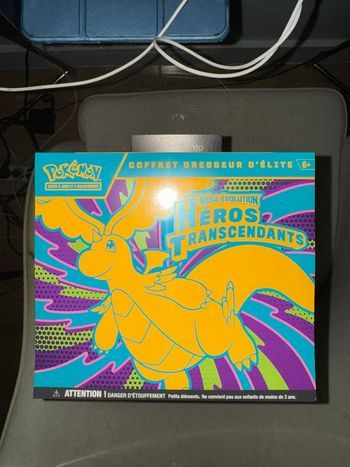 POKÉMON - COFFRET DRESSEUR D’ÉLITE - ME2.5 MÉGA DRACOLOSSE - FR & MICRO DÉFAUT SCELLAGE