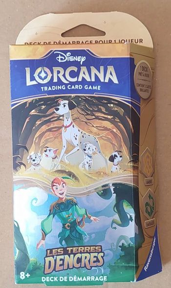 Lorcana - Deck de Démarrage : Les Terres d'Encres - 101 Dalmatiens et Peter Pan - Prix ferme