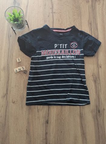 Tee shirt manches courtes - 3 ans