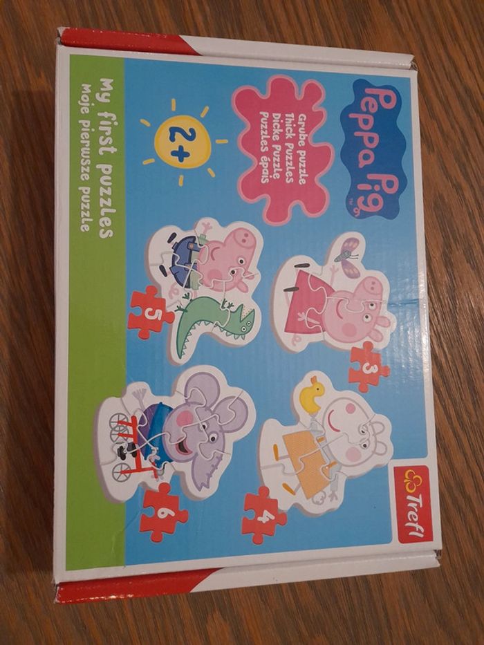 1er puzzle Peppa Pig