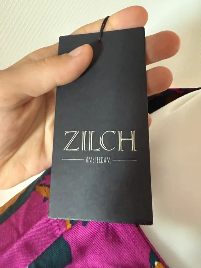 Robe coloré violette neuve avec étiquette taille XS- S zilch - photo numéro 8