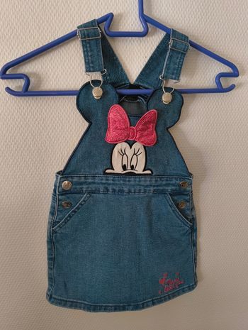 Robe en jean minnie  fille taille 2/3 ans 