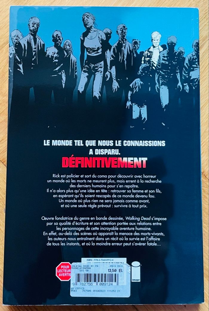 Walking Dead Tome 1 - Passé Décomposé - photo numéro 2