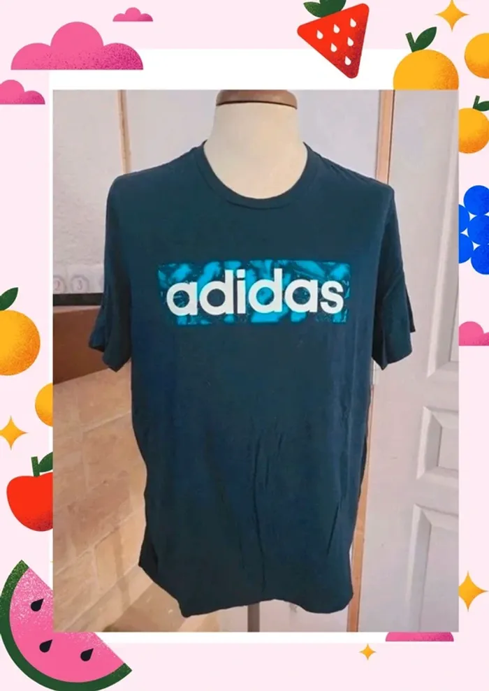 T shirt homme adidas vintage XL