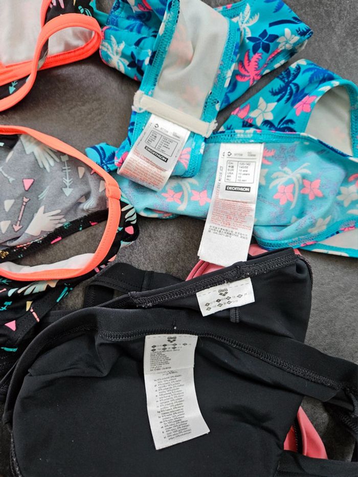 3 maillots de bain fille 10 ans - photo numéro 8