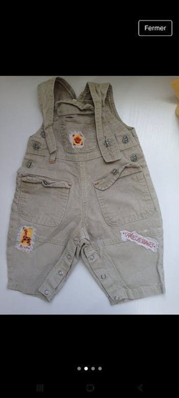 Salopette Tee-shirt 🌞