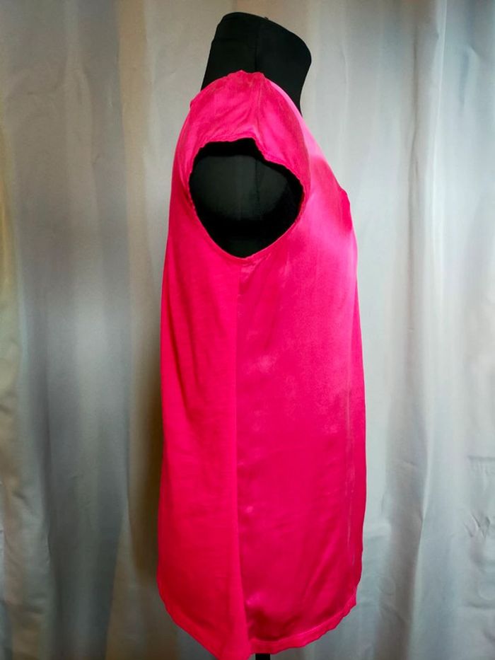 Haut femme Caroll – Taille 38 – Fuchsia éclatant - photo numéro 2