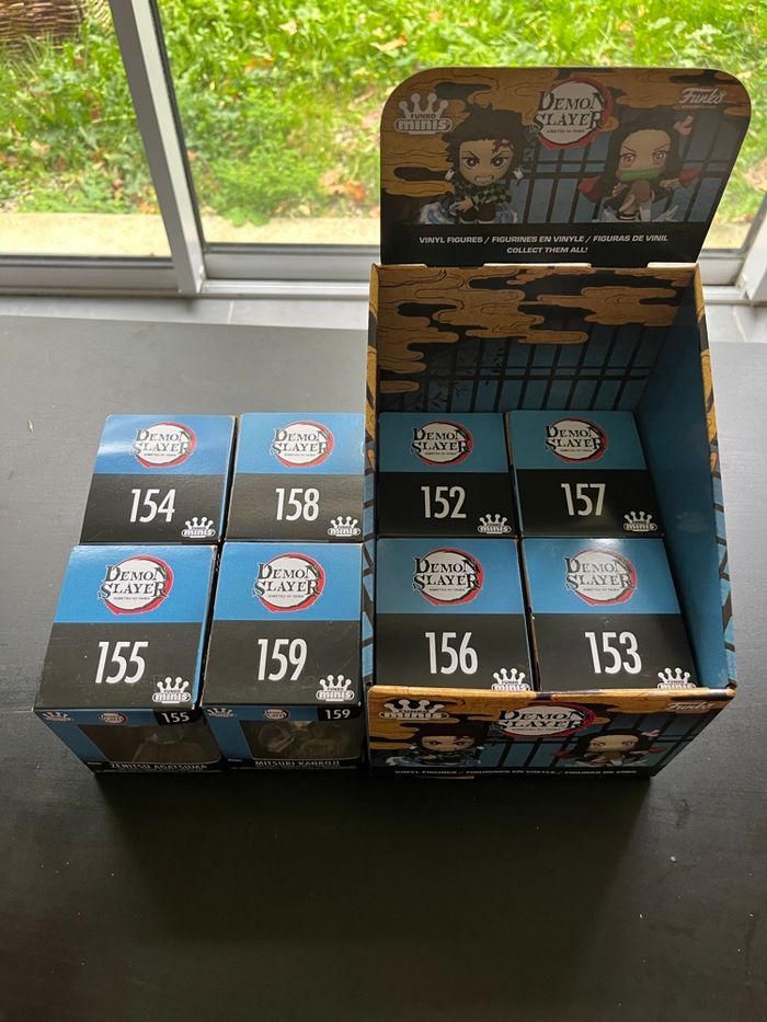 Set complet Démon Slayer - funko minis - photo numéro 2