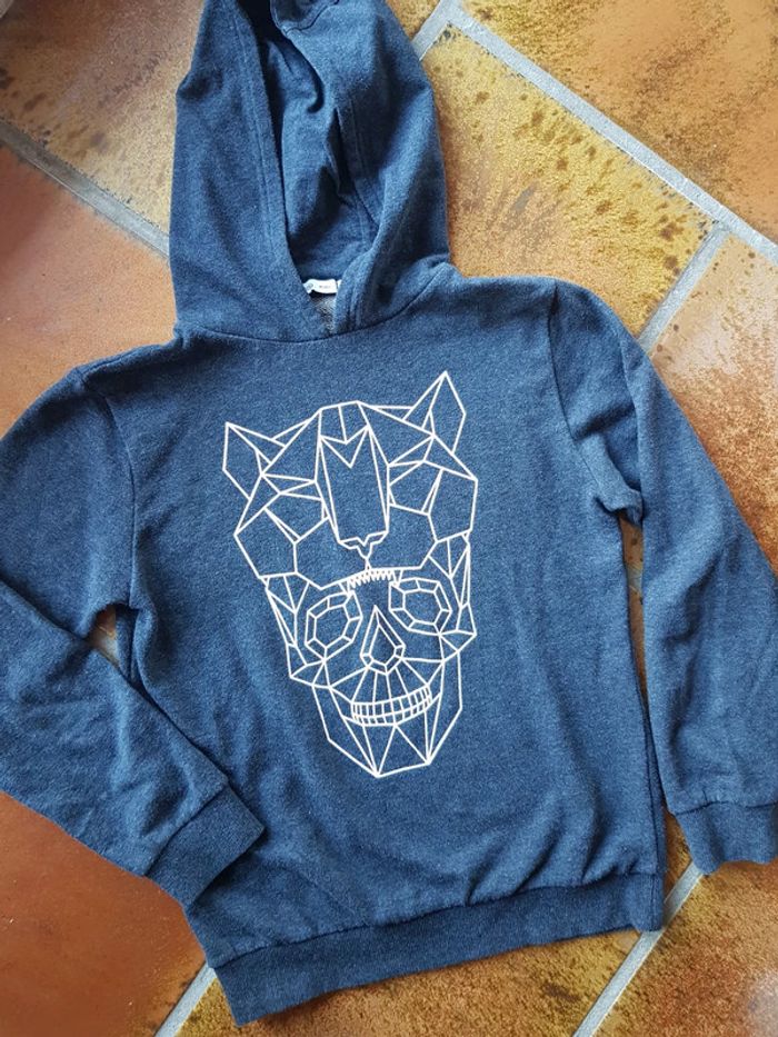 Sweat à capuche garçon hiver blog by gemo 14ans