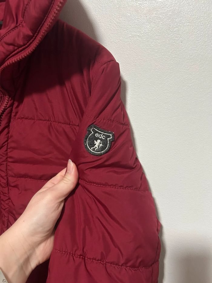 Jolie doudoune matelassée • bordeaux • taille M • EDC / Esprit - photo numéro 6