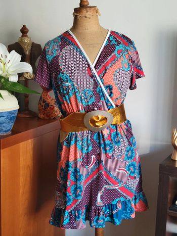 Robe vintage multicolores TL