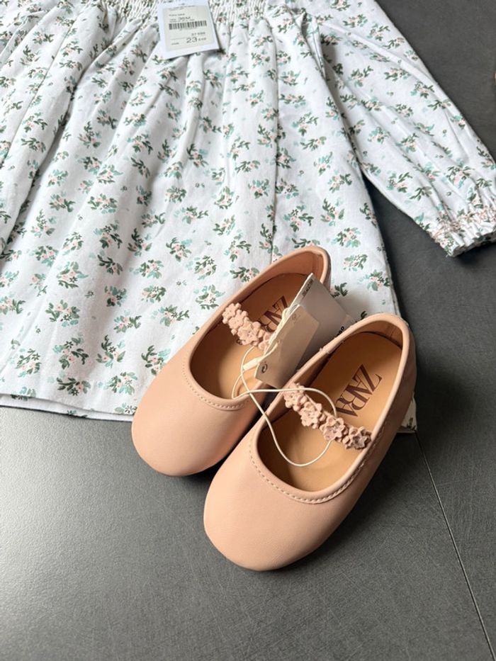 Ensemble robe 36 mois / ballerine 23 - photo numéro 3