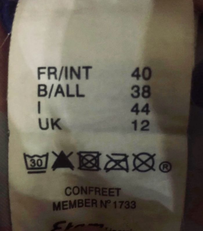 Nuisette à carreaux »Etam »corail et bleu marine - photo numéro 7