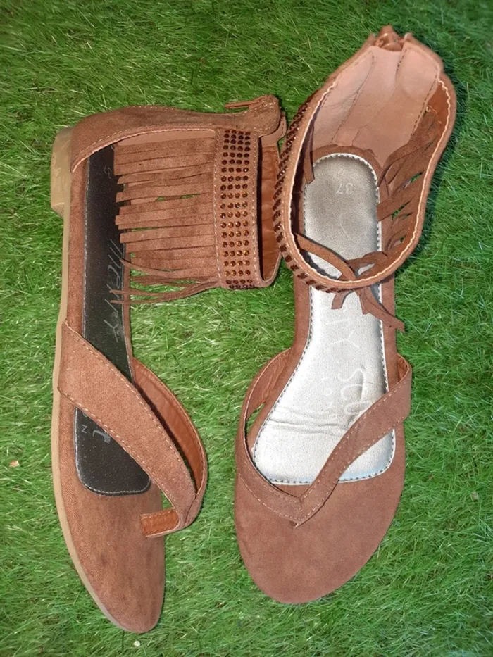 Sandales marron - photo numéro 2