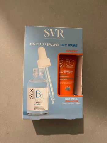 SVR - Ampoule B3 Hydra + Sun Secure Blur