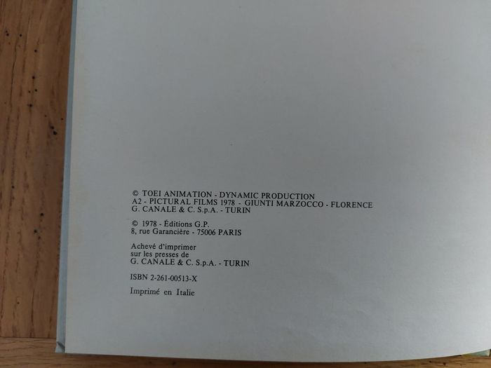 Goldorak - livre Vintage de 1978 Antenne 2 - photo numéro 3